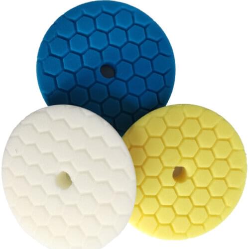 Polished pad set Sponge Disc Buffing Sponge Waxing Polishing Pad Kit Set For Car Polisher Buffer 7inches