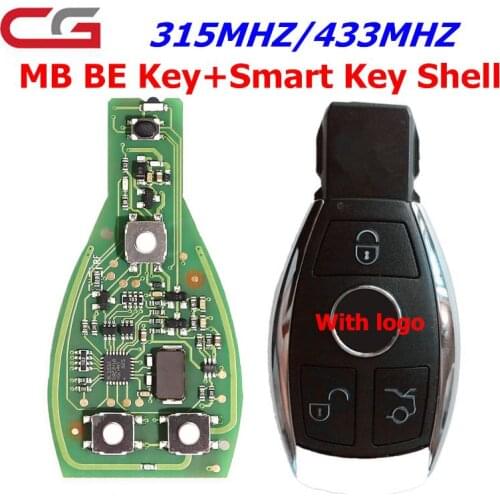 CGDI Smart Remote Key for Mercedes for Benz Supports BGA 315MHz or 433MHz Buttons Support all FBS3 and Automatic Recovery