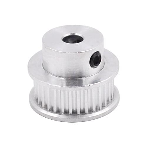 28 teeth GT2 Timing Pulley Bore 5mm 6mm 6.35mm 8mm 10mm for belt used in linear 2GT pulley 28Teeth 28T
