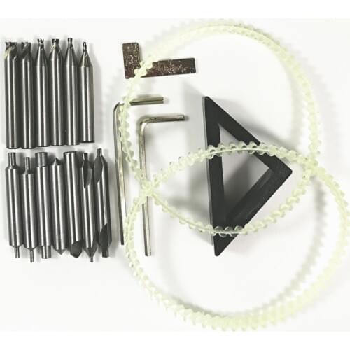 All The World Vertical Key Copy Duplicate Machine Parts Locksmith Tools Full Set Key End Mills Milling Cutter For Key Machine