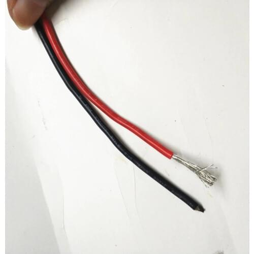 High temperature silicone wire 16AWG Heatproof Soft Silicone Silica Gel Wire for battery Drones robots power cable 3135