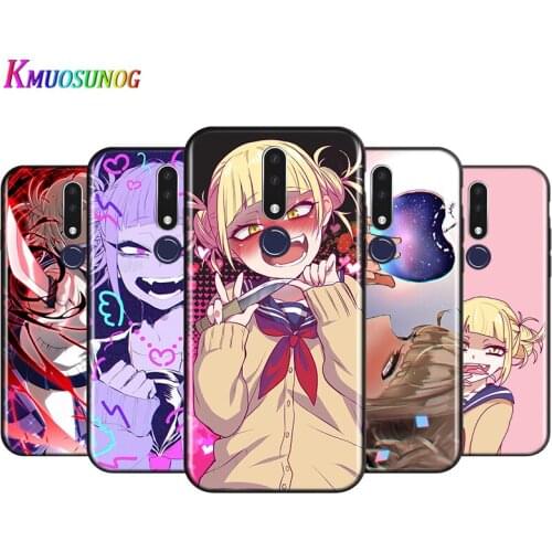 Bright Black Cover Anime Himiko Toga Boku for OPPO Reno 4 3 Pro 10X Zoom 2 Z F ACE X2 Pro 5G A5 A9 2020 Phone Case