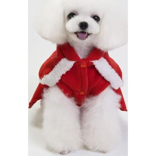 Dog Christmas Pet clothes Jacket Coat skirt Pets Christmas Dog Apparel Costumes for Large Dog or Small Dog