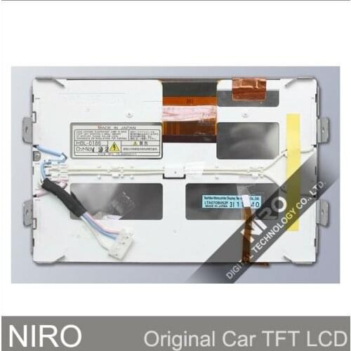 100% New Original Car Navigation LCD Display Screen LTA070B056F LCD Panel + Touch Screen Digitizer Audio System Frame