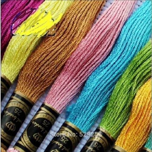 250 pcs Royalbroderie Floss Embroidery Cross Stitch R Royal Floss Thread--Choose Any Colors