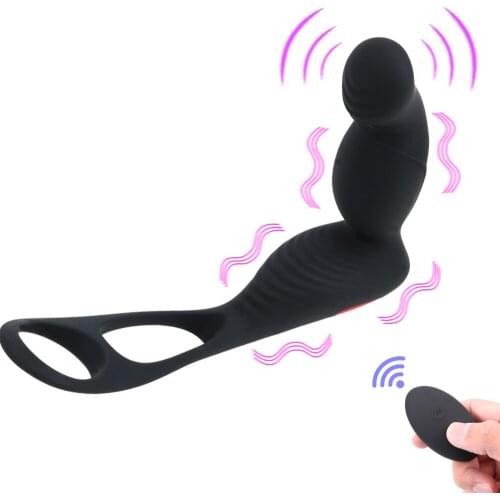 Anal Vibrator Sex Toys for men Butt Plug Massager Delay Ejaculation Erotic Prostate Stimulator Adult Products 9 Mode