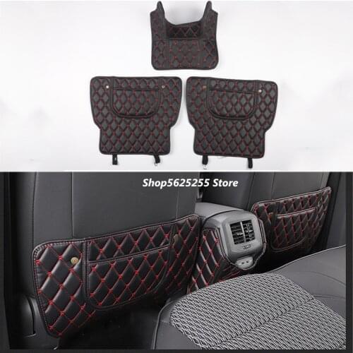 Car Seat Anti-Kick Pad for Volkswagen VW T-cross T CROSS TCROSS 2019 2020 Accessories Rear Seats Protection Cover Interior Trim