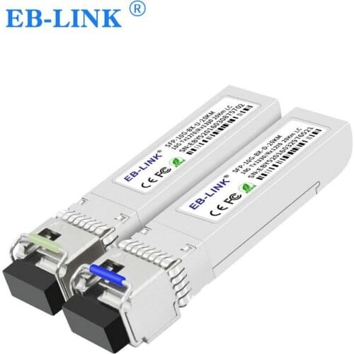 For Allied, SFP-10G-BX20-U/SFP-10G-BX20-D 20KM BIDI WDM SFP+ Module 10GBase 1 Pair Price