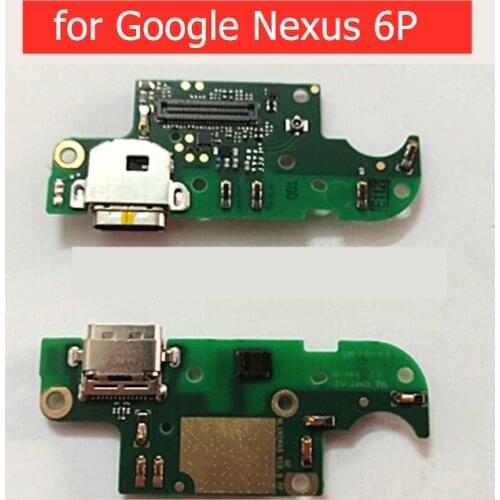 For Google Nexus 6P USB Charger Connector Flex Cable USB Charging Dock PCB Board Flex Cable Repair Spare Parts