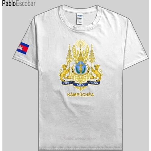 Cambodia Kampuchea men t shirt jerseys nation cotton tshirt tops t-shirt country clothing streetwear KHM Cambodian Khmer