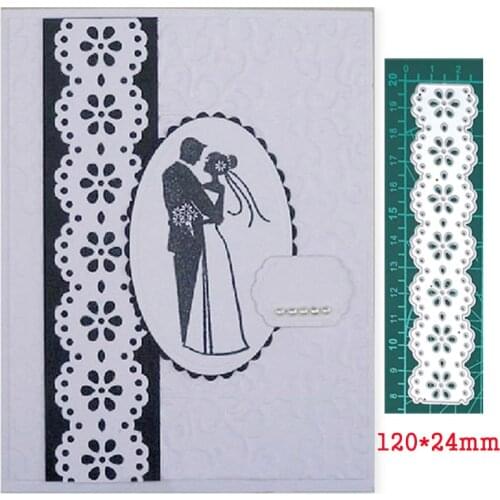 Circle Flower Etched Lace Metal Cutting Dies For Stamps Scrapbooking Stencils DIY Paper Album Cards Decor Embossing 2020 New