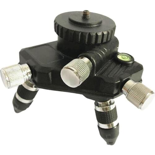Laser Level Adapter, 360-Degree Rotating Base for Line Laser Level Fine-tunable Level Fitting Bracket Laser Level Accessories
