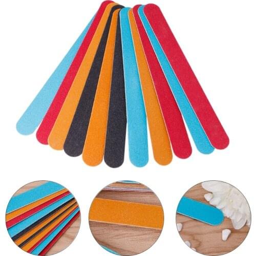 Pro Nail Art Slim Sanding File Buffer For Salon Manicure UV Gel Polisher Tool