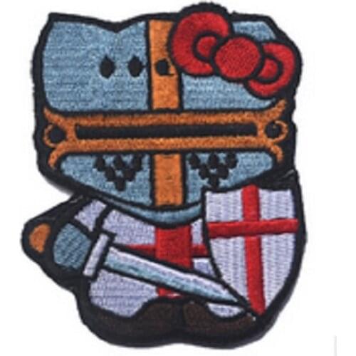 Cartoons Embroidery Patches Loop And Hook Patches Cloth Patches