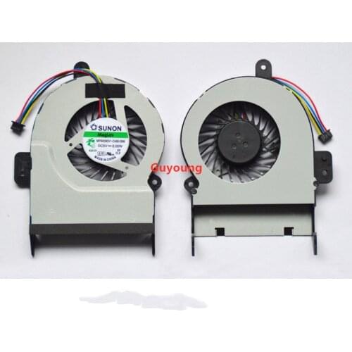 Aptop cpu cooling fan for ASUS K55 K55A K55X K55V X55 X55A X55U X55C cpu fan SUNON MF60090V1-C480-S99 KSB06105HB-CB37