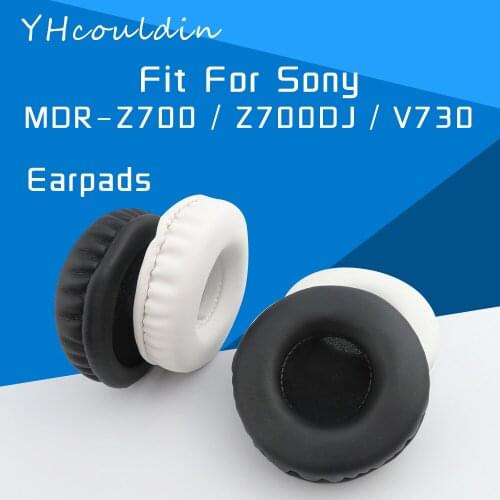 YHcouldin Earpads For Sony Z700 Z700DJ V730 MDR-Z700 MDR-Z700DJ MDR-V730 Headphone Accessaries Replacement Leather