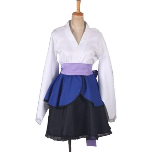 Anime Shippuden Uchiha Sasuke Sex Reversion Kimono Lolita Dress Cosplay Costume Women Female Japan Style Dresses