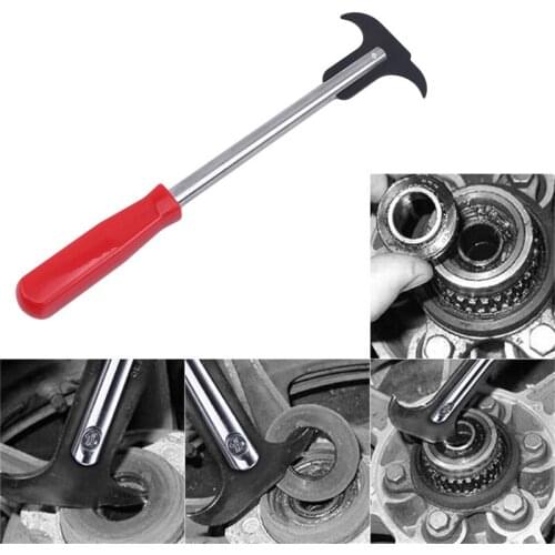 Car Oil Seal O-Rings Grease Seal Key Nuts Removal Puller Double Head Oil Seal Screwdriver Wrench Puller