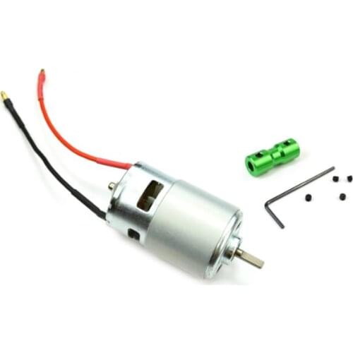 Free Shipping 775 brushed boat motor+coupler+set screws+wrench for RC feeding boat,tug boat,fishing boat 4500/6000/8000rpm