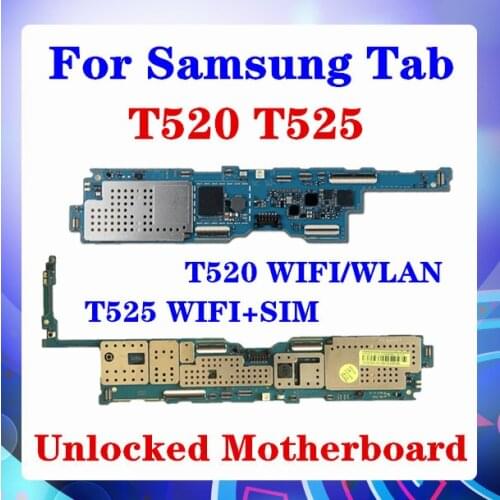 For Samsung Galaxy Tab Pro T520 T525 Motherboard T520 WIFI/WLAN Version T525 Support WIFI+SIM Android Install Board MB