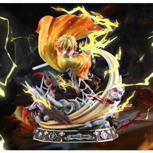 Demon Blade 1/6 Ghost Killing Team My Wife Shan Yi Ghost Destruction Blade GK Limited Statue Hand-made Model size:27cm*24cm*36cm