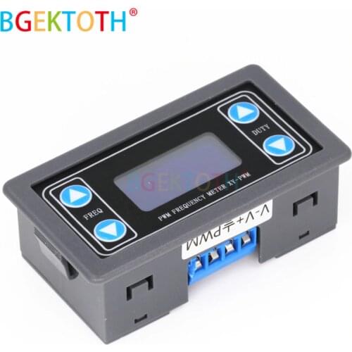 Digital display PWM pulse frequency duty ratio 1HZ~150KHZ adjustable Square wave rectangular wave signal generator