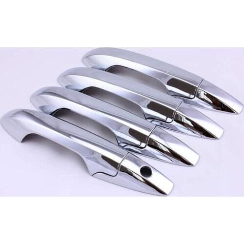 Chrome ABS Car Door Handle Cover Trim Molding For Honda Civic 2006-2011 Pilot 2009-2015 Car Styling Accessary
