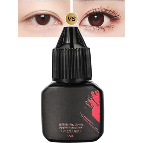 5ml Profesional Eyelash Extension Grafting Glue Long-lasting Adhesive Nature Fast Drying Strong False Eye Lashes Makeup Tool