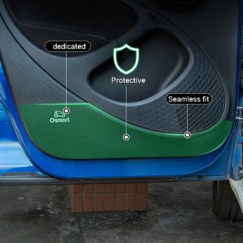For Mercedes New Smart 453 Fortwo Forfour Door Anti-kick Pad Protective Pad Anti-dirty Pad Anti-kick Pad Car Interior Decoration