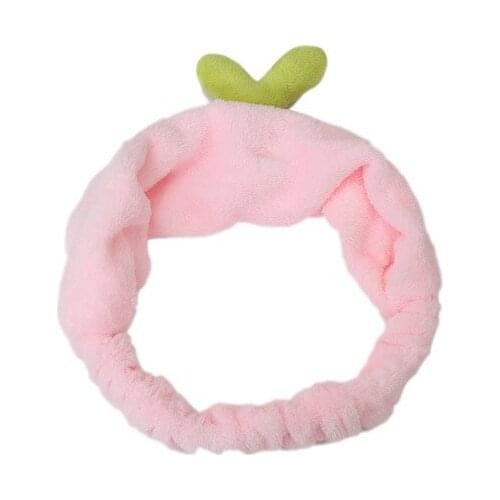 Simple White Pink Grey Green Bean Sprout Flannel Cloth Headwear Hairband Turban Headband for Women & Children