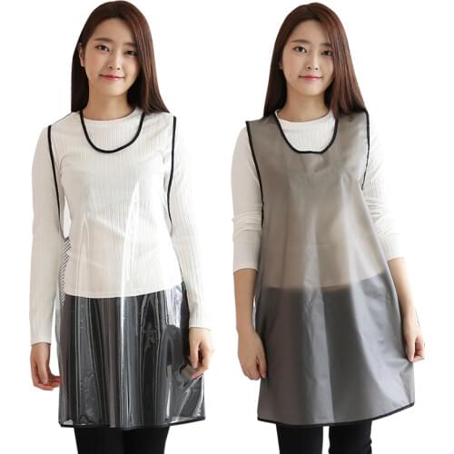 Transparent Waterproof Apron Plastic Household Kitchen Adult Work Clothes Waterproof and Oil-proof Aquatic Products Women Smock