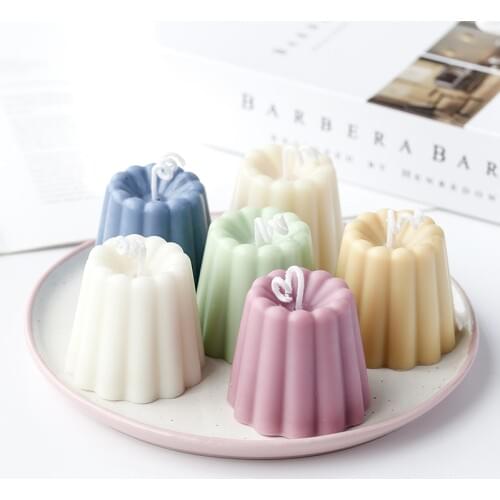 6 Cavity Christmas Silicone Diy Candle Molds Candle Making Handmade Resin Mousse Cake Bakeware