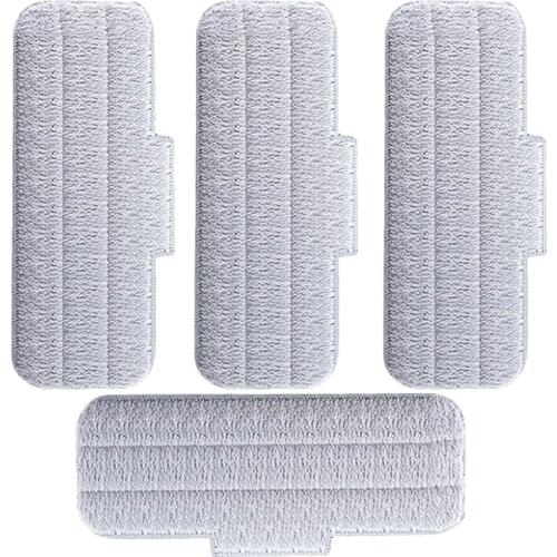 For Xiaomi Mijia Deerma Replace Mop for Mi Mijia Water Spray Mop 360 Rotating Cleaning Cloth Head Wooden Carbon Fiber Cloth C2