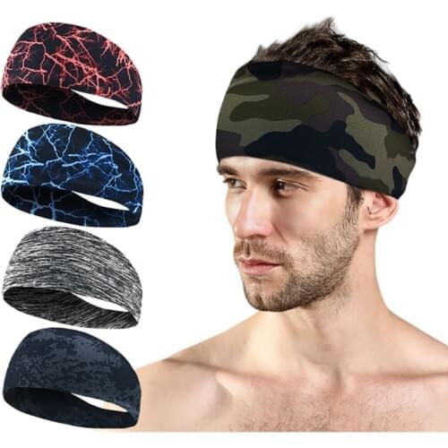 Super Soft Sports Headband Anti Sweat WIth Elastic Headband Yoga Running Headband Lady Released