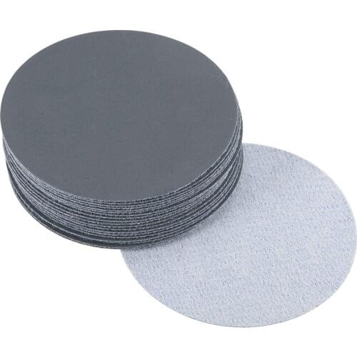 Uxcell 20 Pcs 3-inch Hook and Loop Sanding Disc Wet / Dry Silicon Carbide 1500 Grit