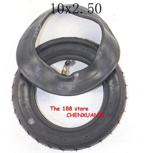 High quality 10 inch Pneumatic Tire for Electric Scooter and Speedway 3 with inner tube 10x2.50 inflatable Tyre