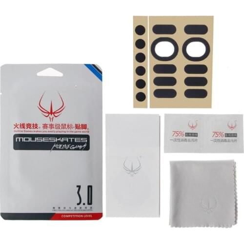 2 2 Sets/Pack Original Hotline Games Competition Level Mouse Feet Mouse Skates Gildes for Logitech G304 G305 Mouse 0.6mm