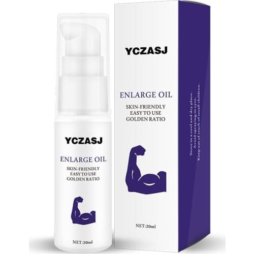 20ml Penis Enlarge oil Men Penis Enlargement Liquid XXL Sex Extension Big Dick Thickening Cream Charm Male External Massage oil