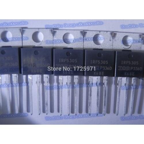 20PCS/LOT IRF5305 IRF5305PBF TO-220 Power MOSFET N-Channel 31A 55V