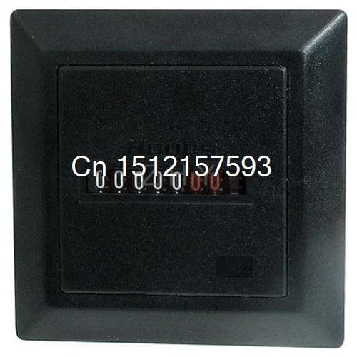AC 220-240V 50HZ Electric 7 Digits Display Hour Meter