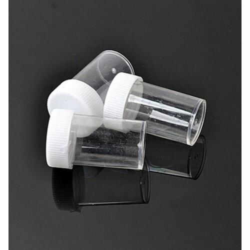 1pc Transparent Empty Spray Bottles Manicure Glitter Nail Container Packaging Split Star Paper Mini Refillable Material Bot I7M3