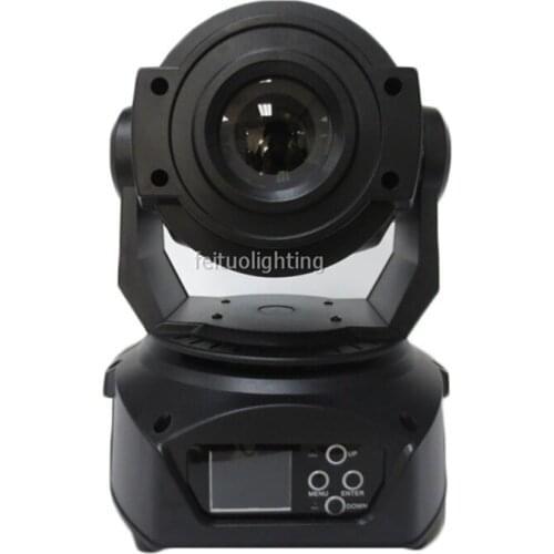 Dmx Gobo Lyre 90w Led Moving Head Spot Light 14 channel 3 Prism Rainbow Effect Spot Led Dj Disco Party Stage Light Equipment