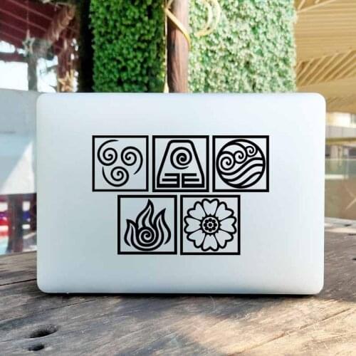 The Last Airbender Laptop Cover Sticker for MacBook Pro 16" Air Retina 11 13 15 Inch Mac Book Skin 14" Dell MSI Notebook Decal