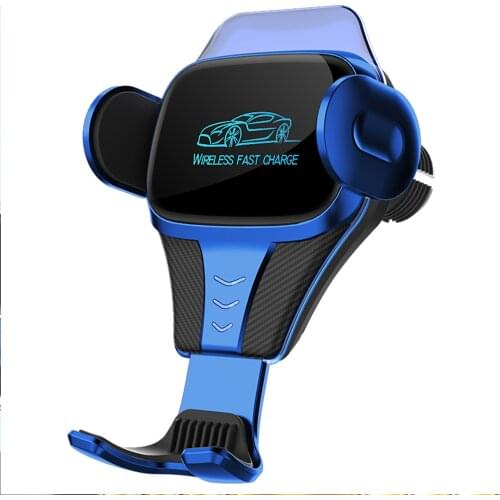 2021 new car phone holder 15W fast charging wireless charger for iphone 8/8Plus 11/11Pro 12/12Pro X Samsung S8/9 Huawei Mate 30