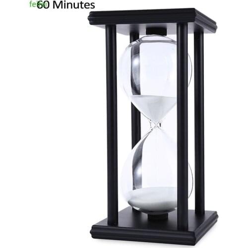 Wooden Sandglass Sand Hourglass 45/60 Minute 20.5*10*10 Countdown Timer Clock Xmas Birthday Gift Home Decoration Reloj De Arena