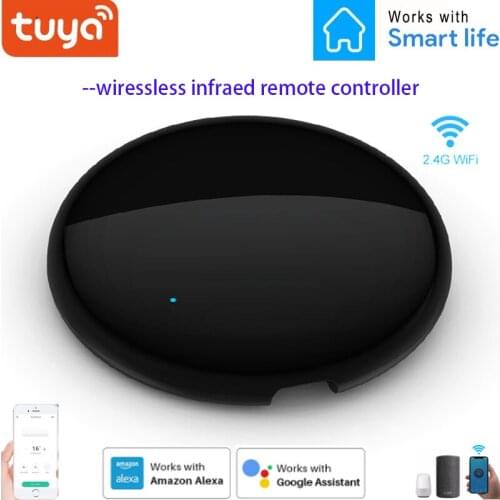 Tuya WiFi IR Control Smart Home Blaster Infrared Wireless Remote Control Via Smart Life Tuya APP Work With Alexa Google Home