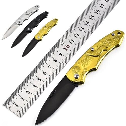 Folding Knife Stainless Steel Outdoor Multifunctional Camping Knife Camping Self-defense Tactical Knife Cool Edc Accessories
