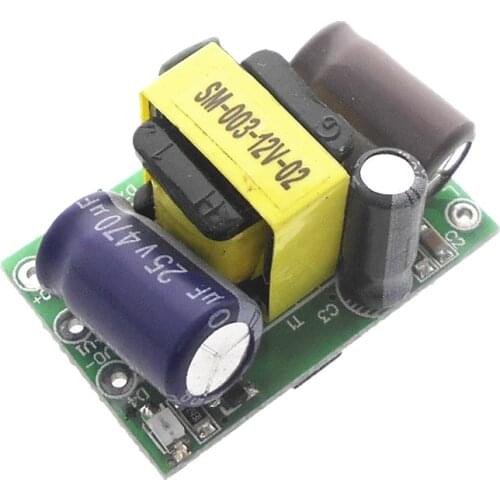SM-PLA03B 220V to 12V AC-DC step-down module 12V400mA 220V to 5V isolation switch power supply 5V700mA