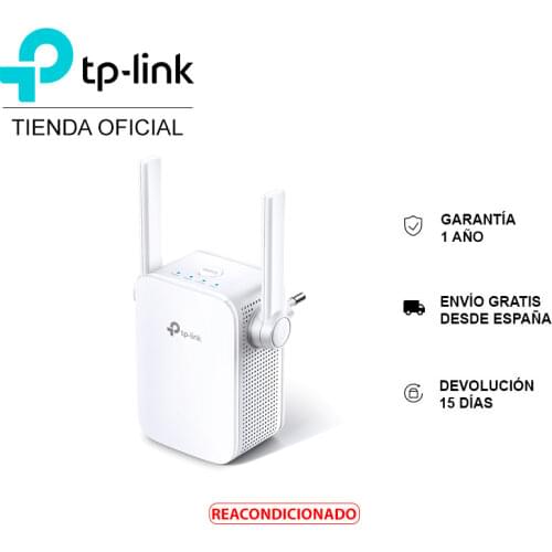 TP-LINK RE305, AC1200 WiFi repeater, dual band 2.4GHz/5GHz, network amplifier, Ethernet, AP mode, WPS - REFURBISHED button