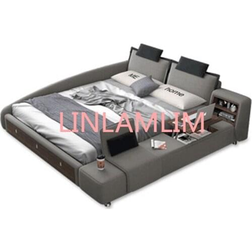 Smart bed frame camas bedroom set furniture кровать двуспальная lit beds سرير muebles de dormitorio мебель cama de casal
